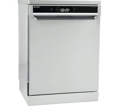 SHARP QW-GT43F393I Full-size Dishwasher - White SHARP QW-GT43F393I Full-size Dishwasher - White